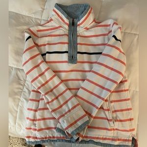 Fat Face striped pullover. Size 8